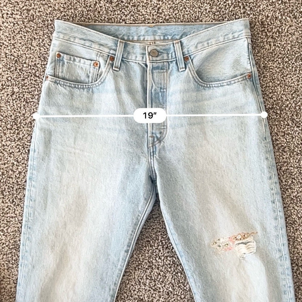 Levi’s 501 150th Anniversary Limited Edition – Vintage Boho Western - Size 30 - Picture 14 of 15
